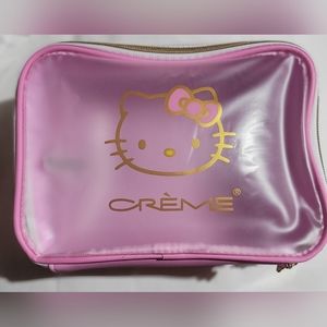 Hello kitty makeup bag carry case